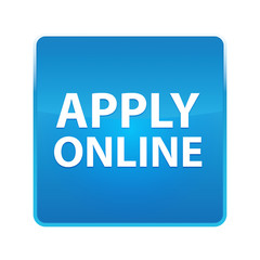 Apply Online shiny blue square button