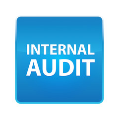 Internal Audit shiny blue square button