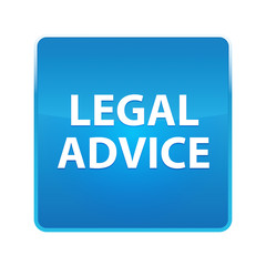 Legal Advice shiny blue square button