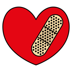 heart cardio with cure bandage