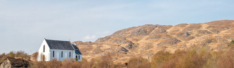Polnish Chapel Lochailort Highlands Scotland