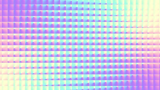 Transforming abstract futuristic shapes. Looping footage.