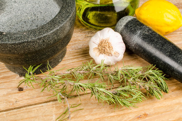 Mortar and pestle