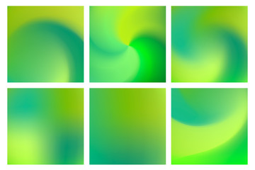 Green background design. Creative Gradient set for greeting card, flyer, invitation, poster, brochure, banner calendar