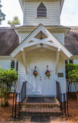 The old Christ Church on Saint Simons Island, Georgia