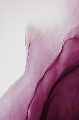 Tintenfarben sind erstaunlich hell, leuchtend, durchscheinend, frei fließend und trocknen schnell. Abstrakte Kunstwerke. Trendige Tapete. Natürliches Muster, Luxus. Kunst für Ihr Designprojekt. Transparente Kreativität. © Mari Dein