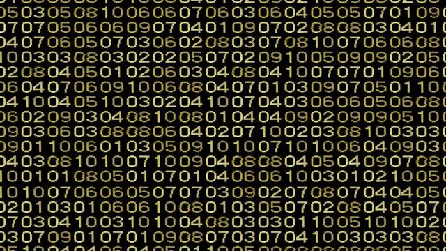 numbers code information counting digital