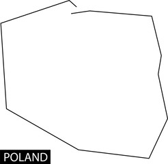 MAPA POLSKI © milushka