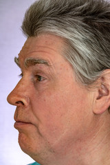 Obraz premium Face, facial expressions, feelings, emotions, self-portrait