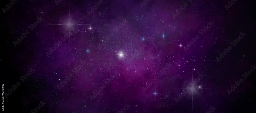Canvas Prints abstract background with stars