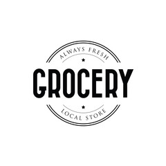Grocery store local market vector
