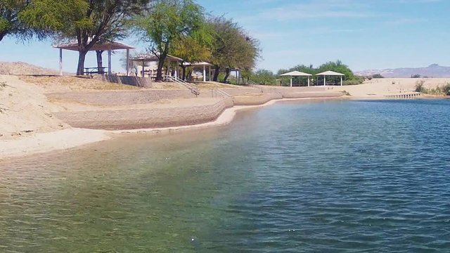 Big Bend State Park Lagoon And Beach- Laughlin NV