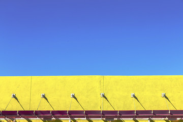 background with blue sky and clouds