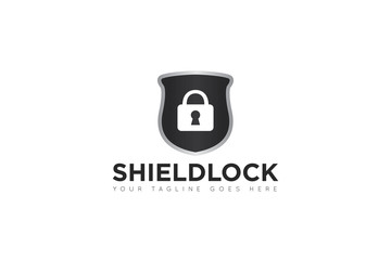 privacy shield logo and icon vector illustration design Template