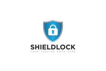 privacy shield logo and icon vector illustration design Template