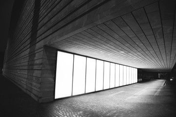 Leipzig bei Regen und Abenddämmerung