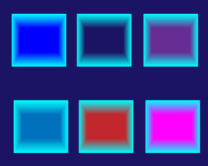 abstract background neon bright color squares Glowing futuristic lines in a dark space with a modern concept. Generics presentations. Vector layout EPS10. Advertising design of brochures, blurred