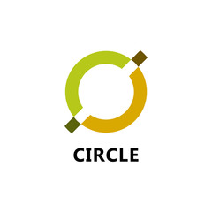Circle logo concept design. Vector Template for your company.