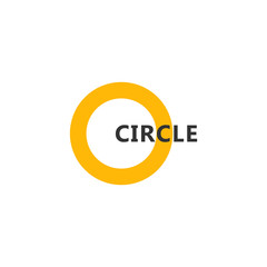 Circle logo concept design. Vector Template for your company.