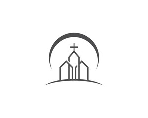 Church logo vector