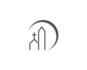 Church logo vector