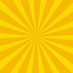Sunburst Explosion with Yellow Pastel Rays Beams Depth and Perspective Design business concept Empty copy text for Web banners promotional material mock up template