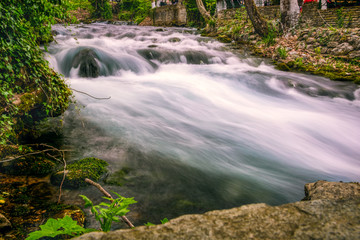 waterfall in the park