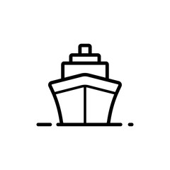 ship - shipping - transportation icon