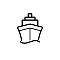 ship - shipping - transportation icon