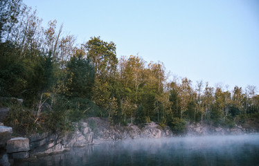 Fototapeta premium Fort Dickerson Quarry in Knoxville Tennessee