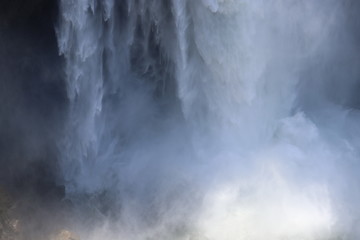 Obraz na płótnie Canvas Waterfall for background