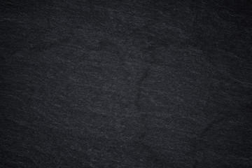 Dark grey black slate background or natural stone texture.