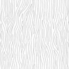 Seamless pattern of thin lines, wood texture background. Light gray wooden texture. Vector wallpaper