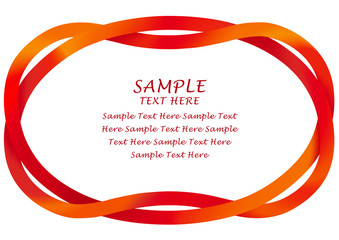 斬新な発想による新感覚デザインの飾り罫。従来にないモダンで夢のある優しい発想はダイレクトメールや挨拶状やタグに最適です。