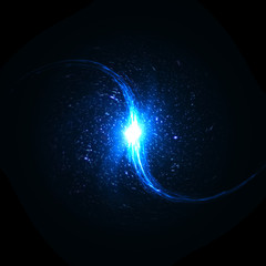 twist flare with rays