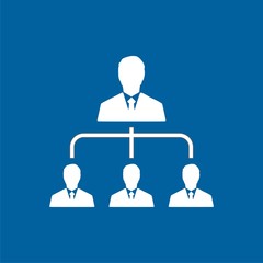 Referral marketing icon, Network marketing, business partnership