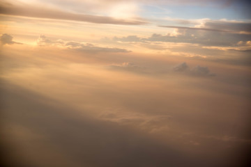 sky view from aircraft