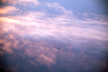 Fototapeta na wymiar sky view from aircraft