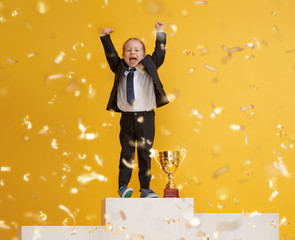child is winner