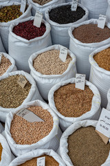 Assorted Legumes in sack for sale