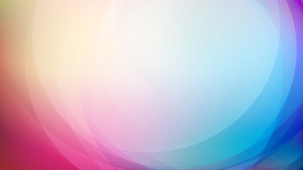 Obraz premium Curved abstract colorful background