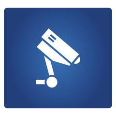 security camera icon, CCTV sign