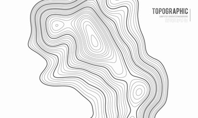 Grey contours vector topography. Geographic mountain topography vector illustration. Topographic pattern texture. Map on land vector terrain. Elevation graphic contour height lines. Topographic map