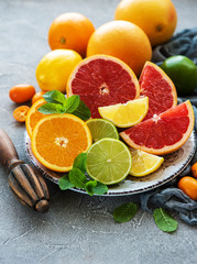 citrus fresh fruits