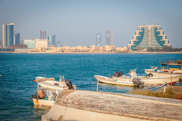 Fototapeta premium Panorama of Manama