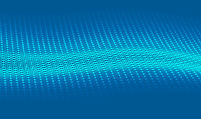 Abstract blue background. Elegant vector illustration for presentation. Lines and points background.
