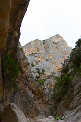 Felsenschlucht auf Sardinien gorropu Canyon