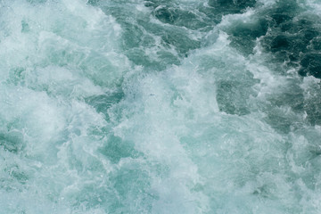 abstract background - water flows in the river or sea