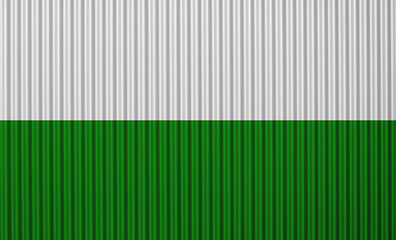 Fahne von Sachsen auf Textur