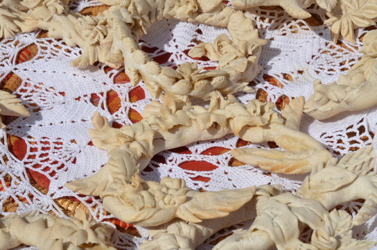 Coccoi, typical bread from Sardinia